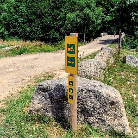 PANNEAU reglementation COEUR DE PARC