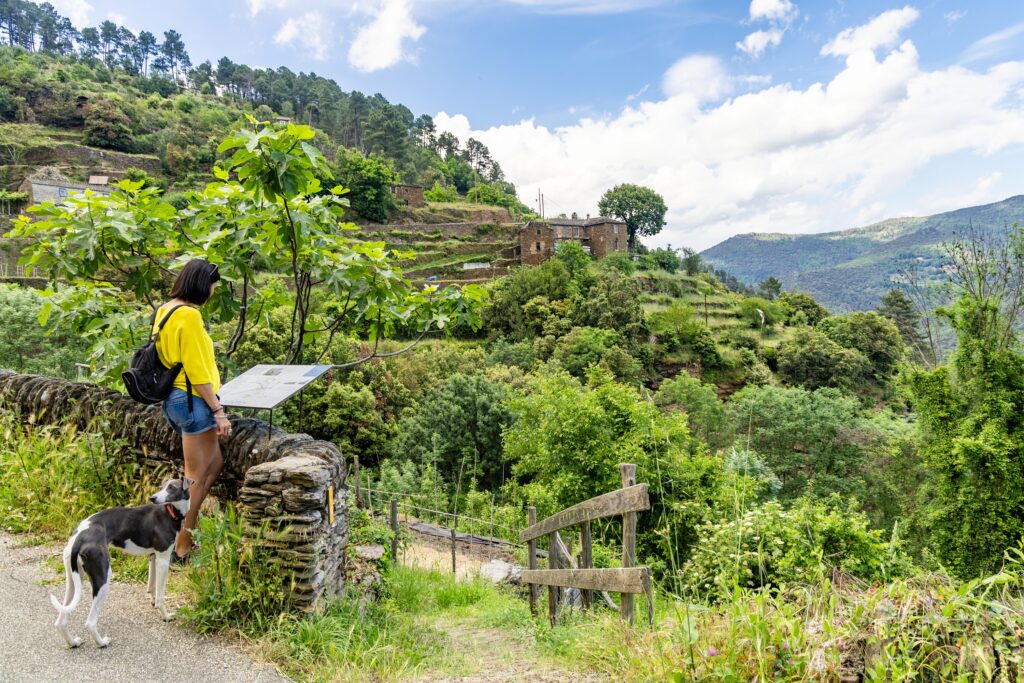 visite de Saint Germain de Calberte, randonnée pour des vacances sons voiture