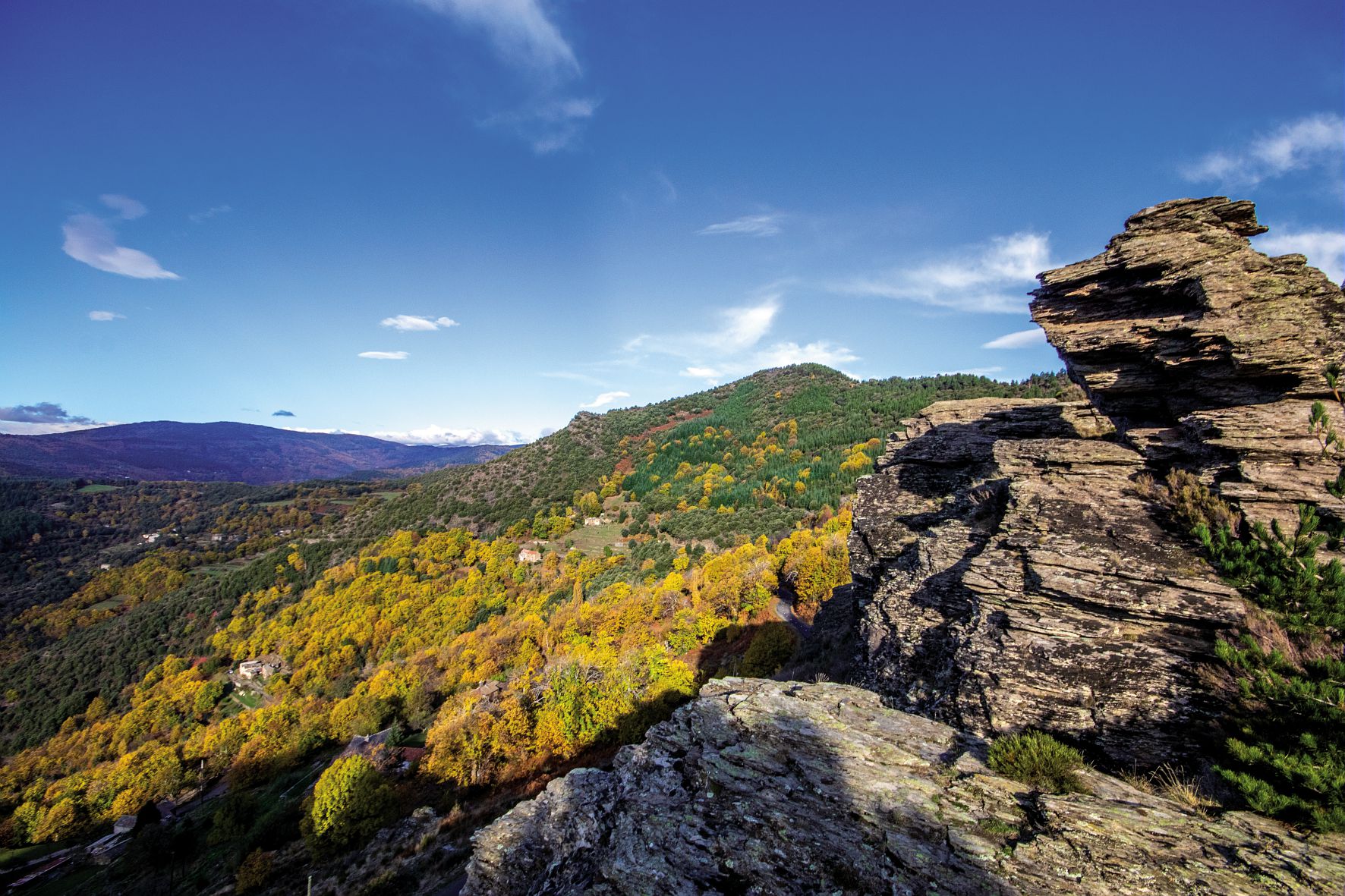 Randonnée automne Cévennes