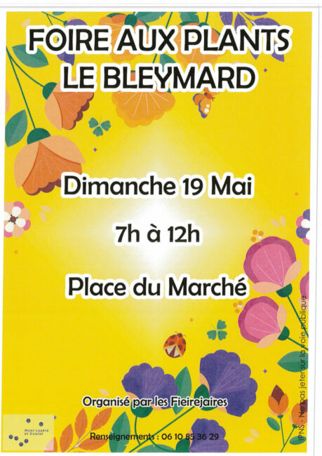 Image 1 : FOIRE AUX PLANTS