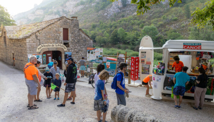 Image 2 : CANOË AU MOULIN DE LA MALENE - PADDLE DES GORGES DU TARN