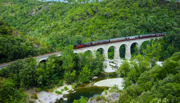 Image 1 : LE TRAIN À VAPEUR DES CÉVENNES