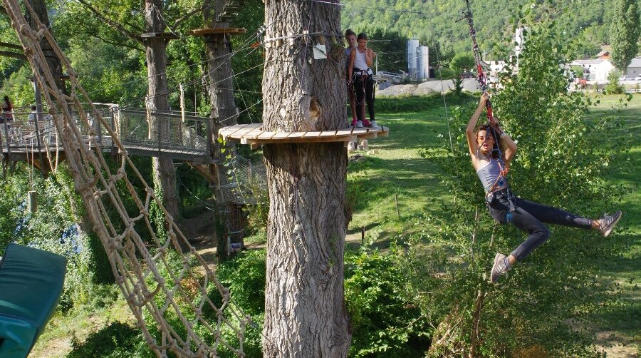 Image 3 : PARCOURS ACROBATIQUE CÉVENNES ÉVASION