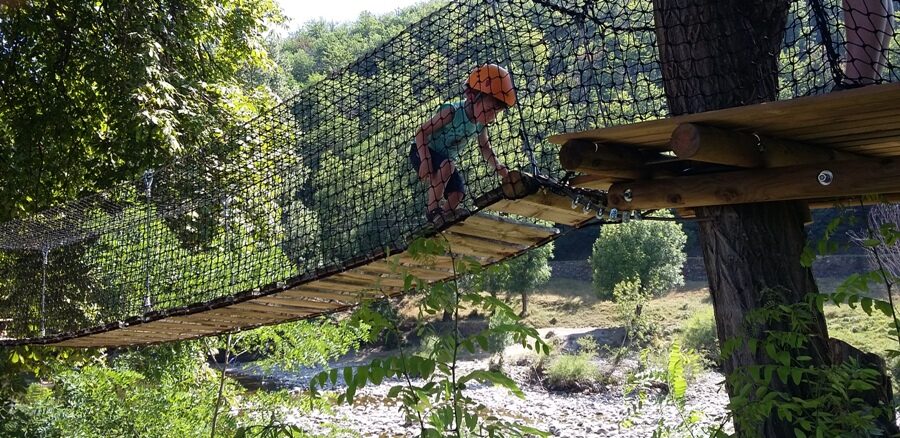 Image 4 : PARCOURS ACROBATIQUE CÉVENNES ÉVASION