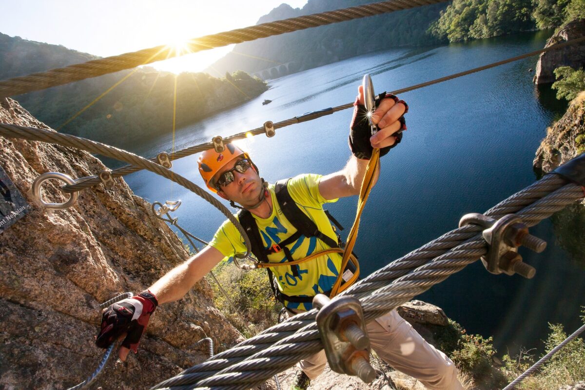 Image 1 : VIA FERRATA LAC DE VILLEFORT
