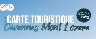 Image 0 : Carte touristique Cévennes Mont Lozère 2023