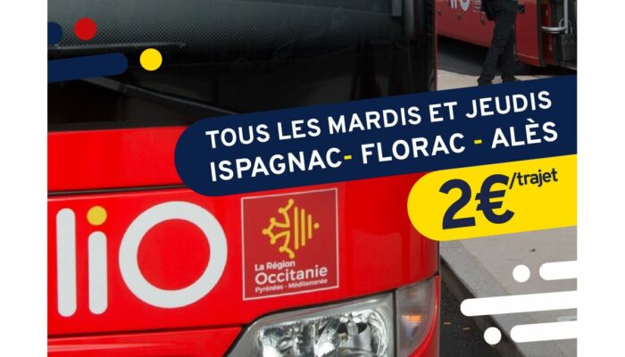 Image 0 : Horaires ligne de bus LIO Alès - Florac - Mende
