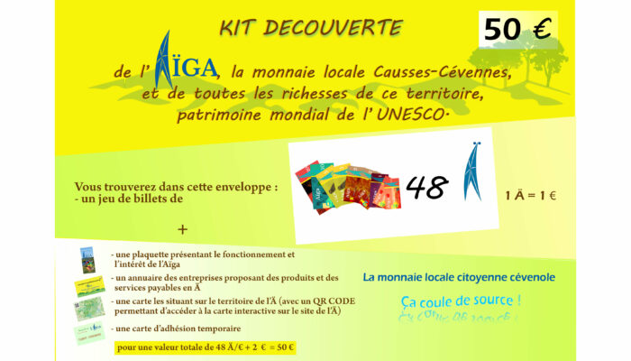 Image 0 : Présentation kit découverte aïga