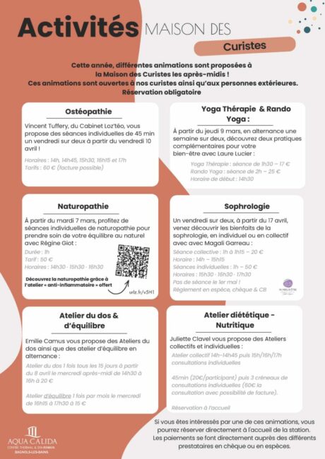 Image 1 : ATELIER DIÉTÉTIQUE ET NUTRITION