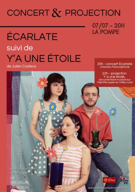Image 0 : CONCERT D’ECARLATE SUIVI DE LA PORJECTION DE Y A UNE ÉTOILE
