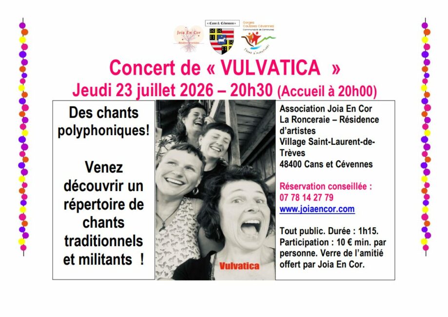 Image 0 : CONCERT DE VULVATICA