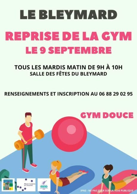 Image 0 : COURS DE GYMNASTIQUE