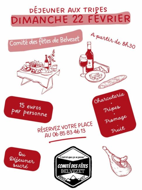 Image 0 : DÉJEUNER AUX TRIPES