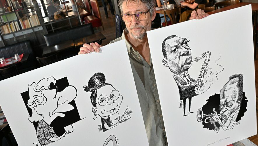 Image 0 : EXPOSITION MAN JAZZICATURES