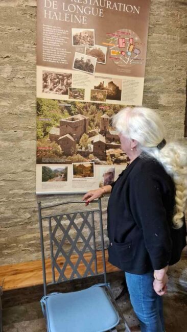 Image 1 : FESTIVAL DE LA RANDONNÉE : A LA DÉCOUVERTE DU CHÂTEAU DE CALBERTE : L’AVENTURE D’UNE RESTAURATION FAMILIALE