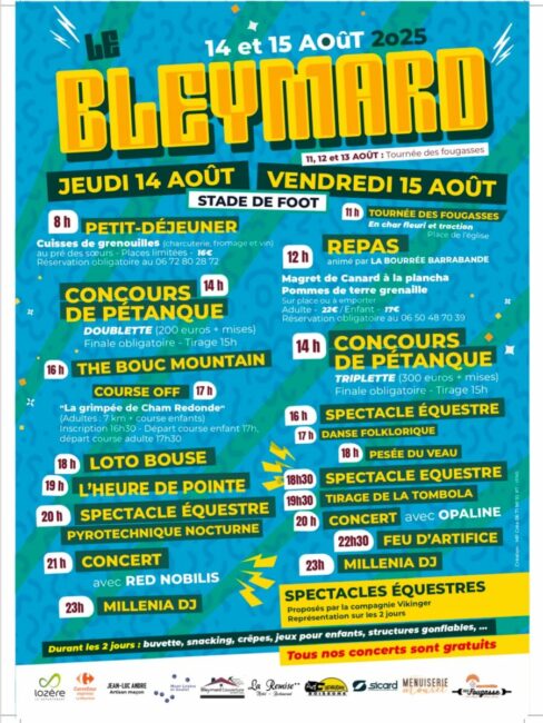 Image 0 : FÊTE DU BLEYMARD