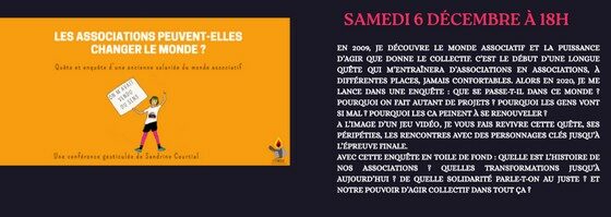 Image 0 : LES ASSOCIATIONS PEUVENT-ELLES CHANGER LE MONDE ?