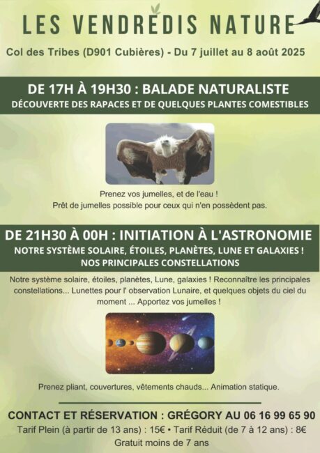 Image 1 : LES VENDREDIS ASTRO : INITIATION À L'ASTRONOMIE