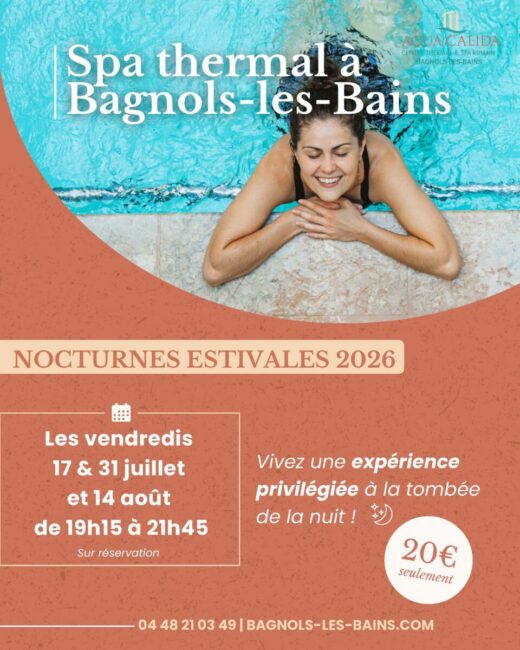 Image 0 : NOCTURNES AUX THERMES DE BAGNOLS