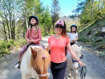 Image 0 : PROMENADE À CHEVAL - STAGE PONEY