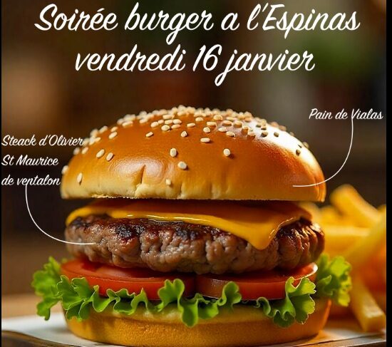 Image 0 : SOIRÉE BURGER