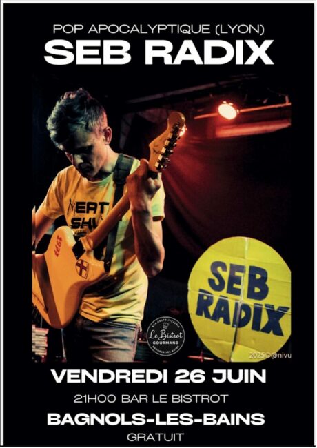 Image 0 : SOIRÉE MUSIQUE AVEC SEB RADIX