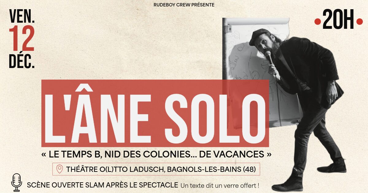 Image 0 : SORTIE DE RÉSIDENCE : LE TEMPS B, NID DES COLONIES...DE VACANCES