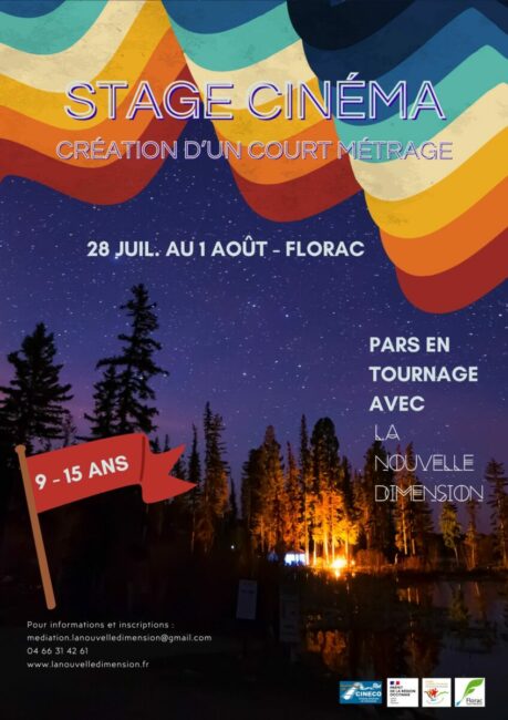 Image 0 : STAGE CINÉMA - TOUTES AU CAMPING !